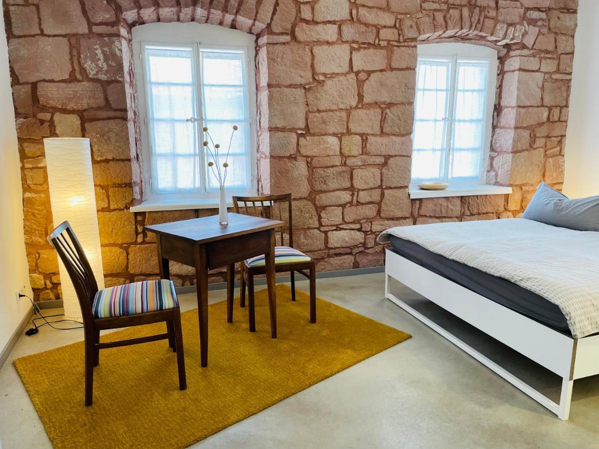 Auszeit - Historisches Ferienhaus In Der Suedpfalz Dierbach Esterno foto