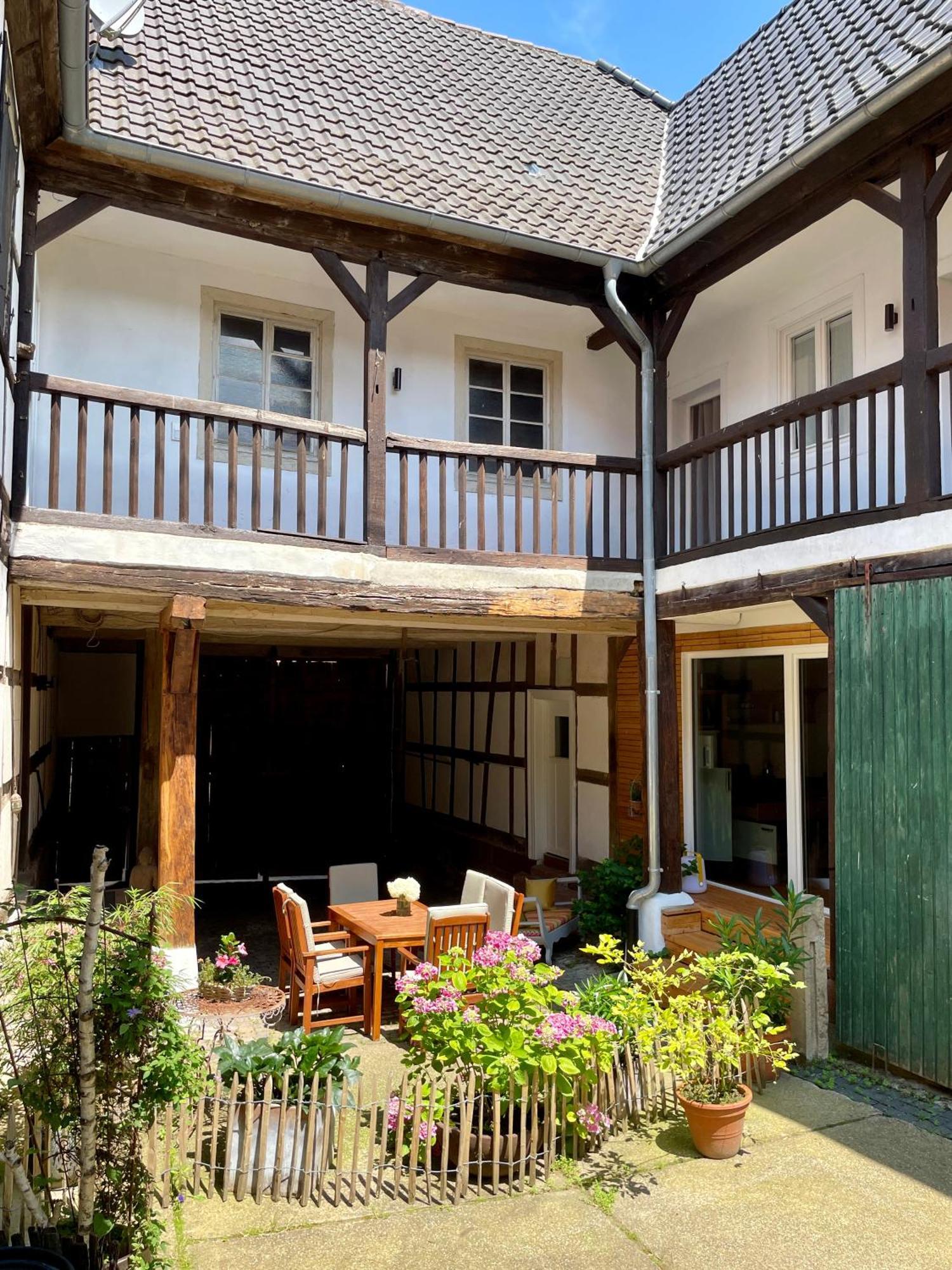 Auszeit - Historisches Ferienhaus In Der Suedpfalz Dierbach Esterno foto